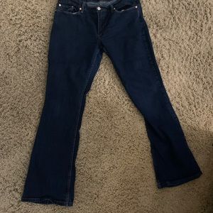 Levi’s low rise boot cut